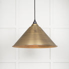 Aged Brass Hockley Pendant | From The Anvil - Hockley - From The Anvil - Yester Home