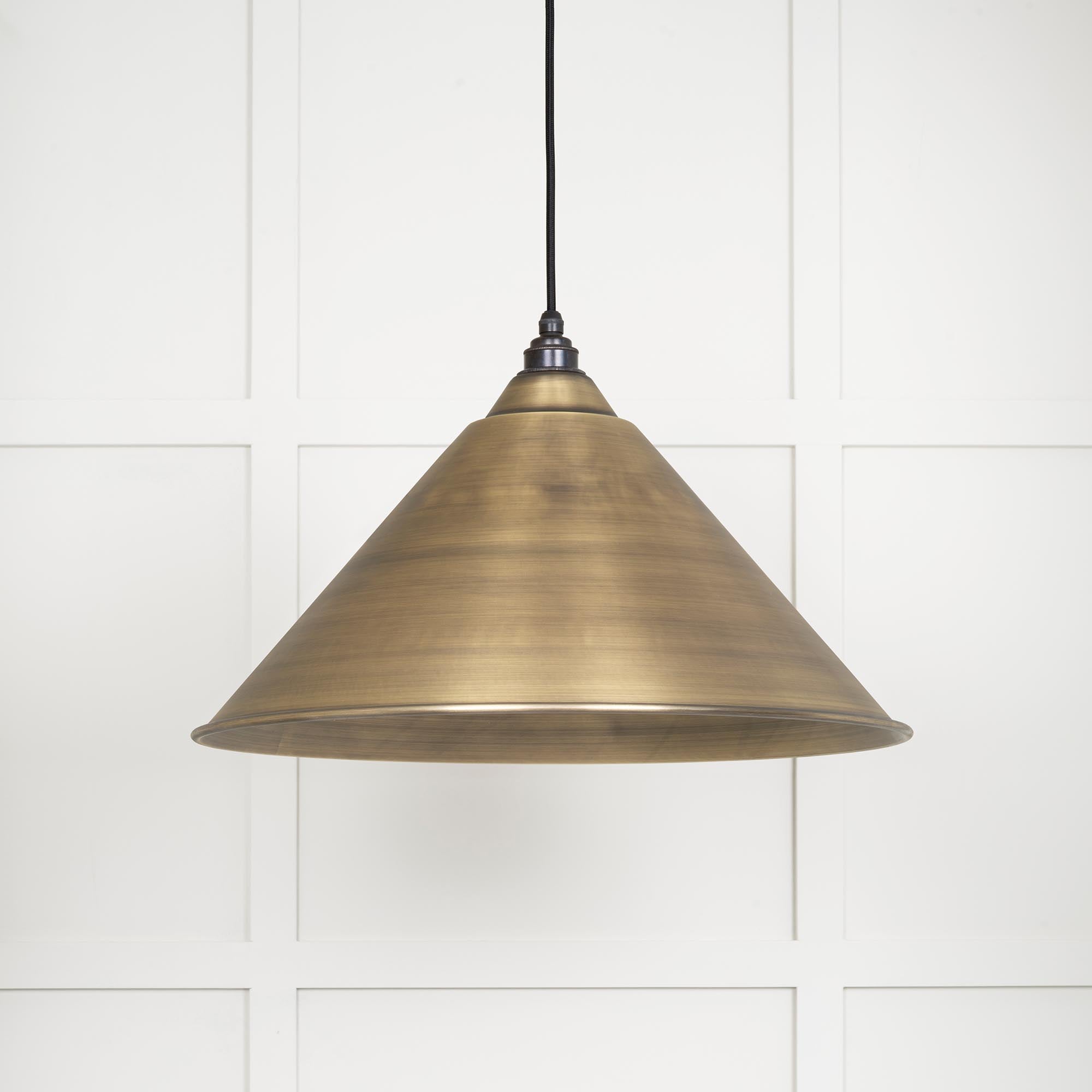 Aged Brass Hockley Pendant | From The Anvil - Hockley - From The Anvil - Yester Home