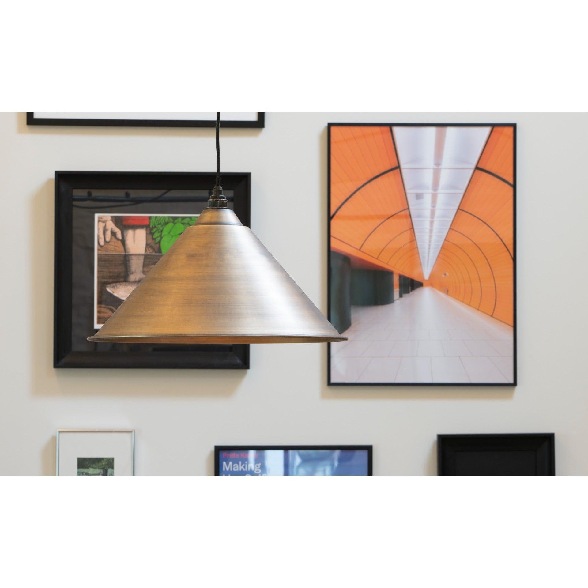 Aged Brass Hockley Pendant | From The Anvil-Hockley-Yester Home