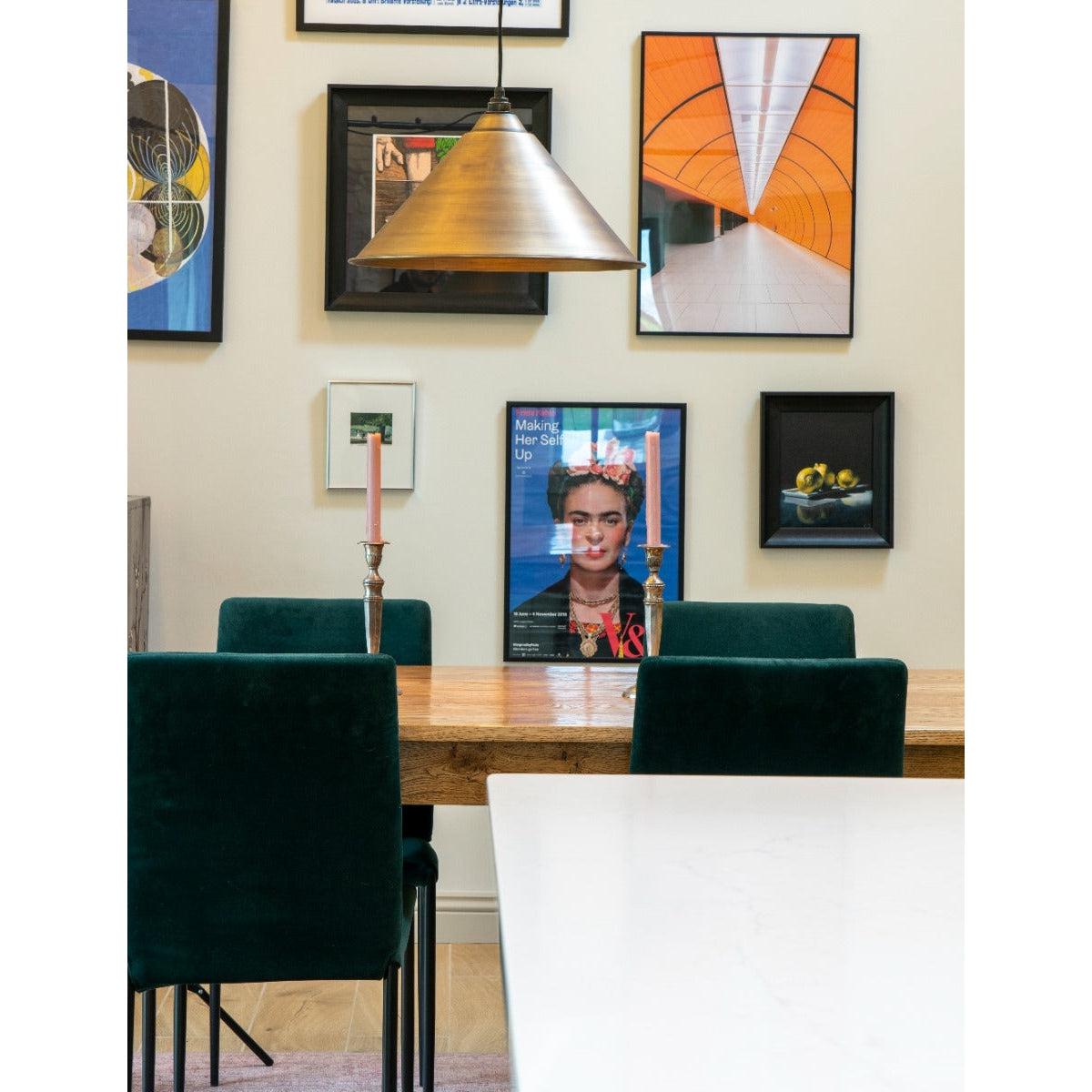 Aged Brass Hockley Pendant | From The Anvil-Hockley-Yester Home