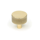 Aged Brass Judd Cabinet Knob - 32mm (No rose) | From The Anvil - Cabinet Knobs - From The Anvil - Yester Home