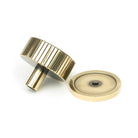 Aged Brass Judd Cabinet Knob - 38mm (Plain) | From The Anvil-Cabinet Knobs-Yester Home