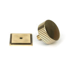 Aged Brass Judd Cabinet Knob - 38mm (Square) | From The Anvil - Cabinet Knobs - From The Anvil - Yester Home