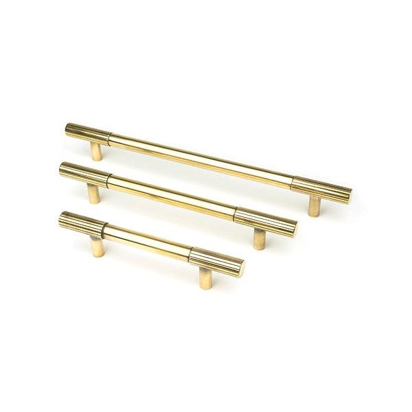 Aged Brass Judd Pull Handle - Small | From The Anvil-Pull Handles-Yester Home