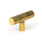 Aged Brass Judd T-Bar | From The Anvil-Cabinet Knobs-Yester Home
