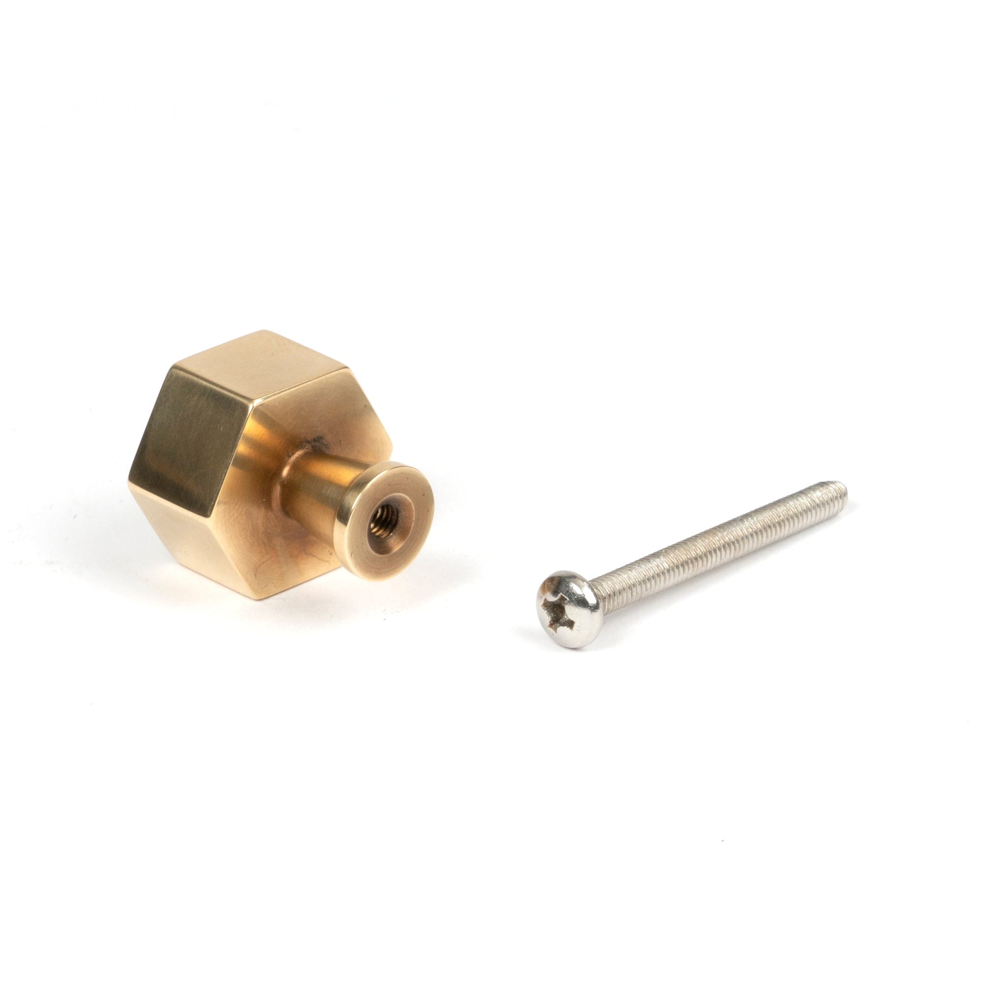 Aged Brass Kahlo Cabinet Knob - 25mm | From The Anvil-Cabinet Knobs-Yester Home