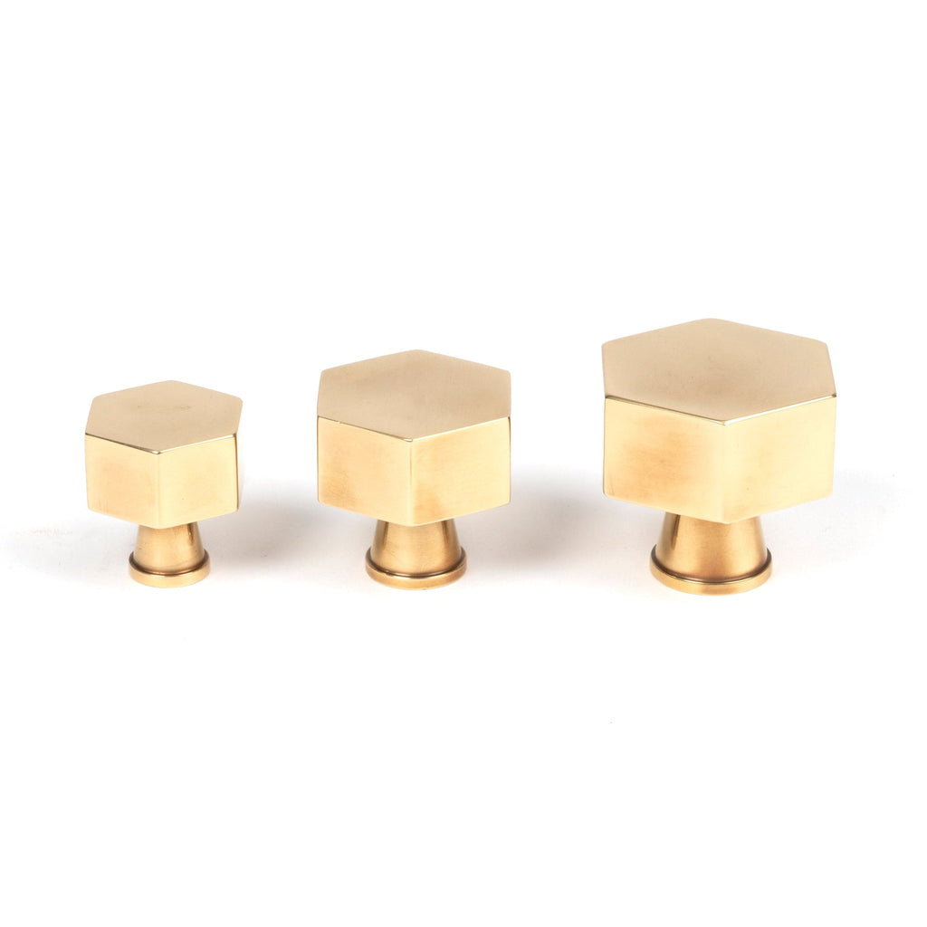Aged Brass Kahlo Cabinet Knob - 25mm | From The Anvil-Cabinet Knobs-Yester Home