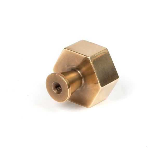Aged Brass Kahlo Cabinet Knob - 32mm | From The Anvil-Cabinet Knobs-Yester Home