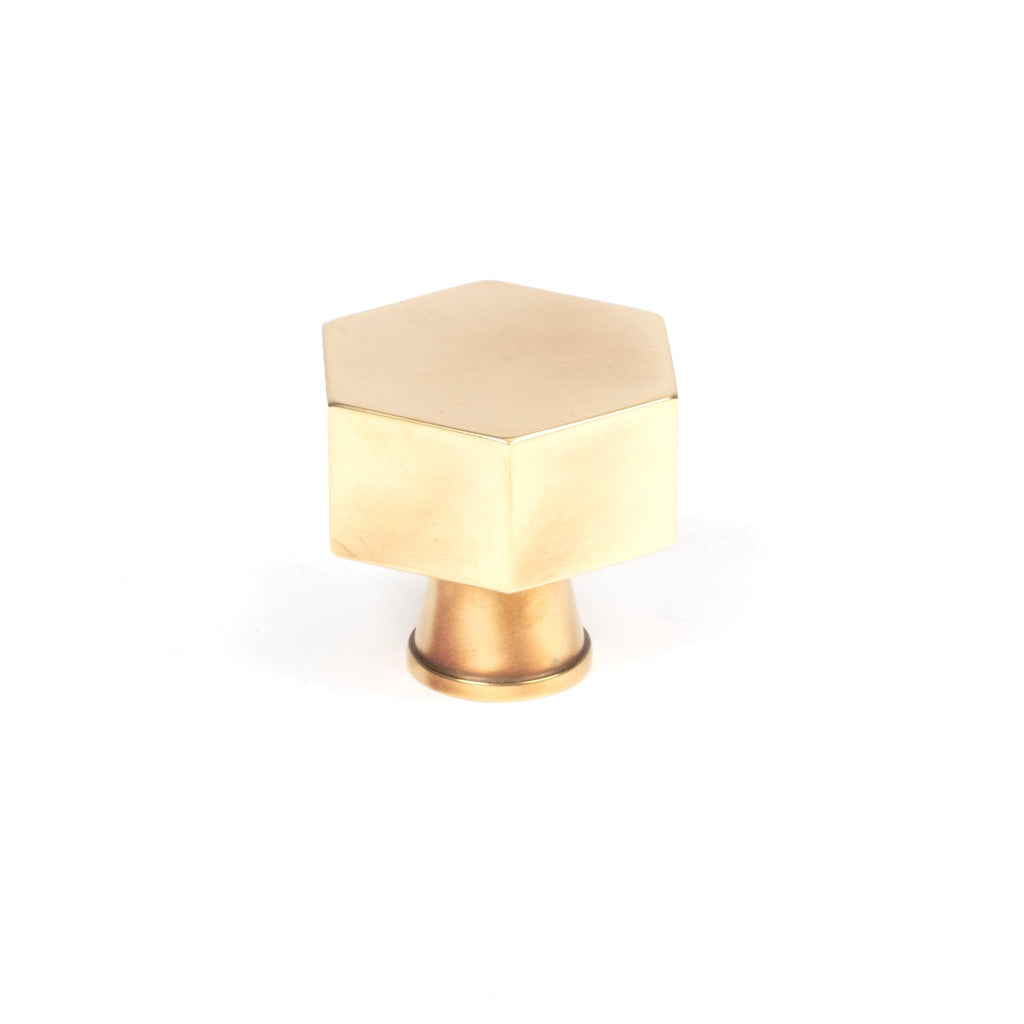 Aged Brass Kahlo Cabinet Knob - 38mm | From The Anvil