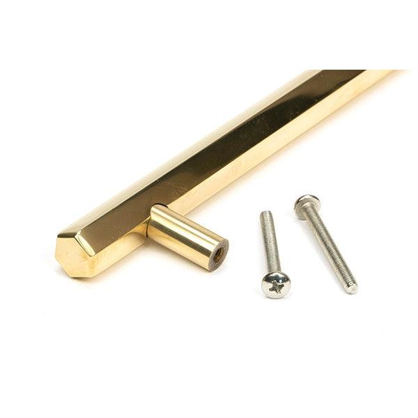 Aged Brass Kahlo Pull Handle - Medium | From The Anvil-Pull Handles-Yester Home