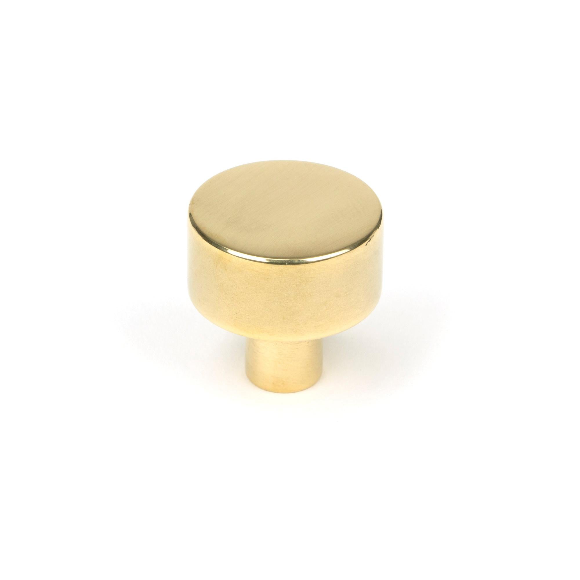 Aged Brass Kelso Cabinet Knob - 25mm (No rose) | From The Anvil - Cabinet Knobs - From The Anvil - Yester Home
