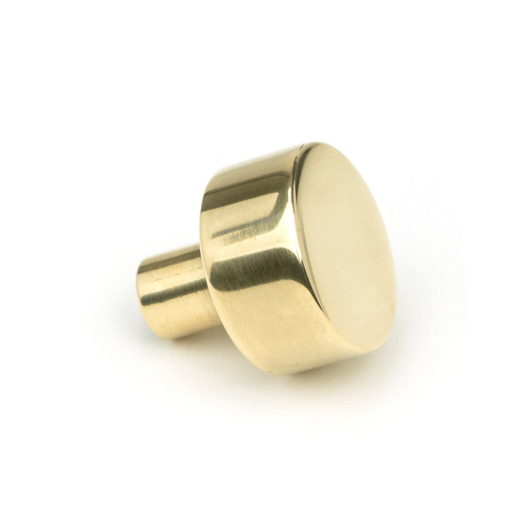 Aged Brass Kelso Cabinet Knob - 25mm (No rose) | From The Anvil-Cabinet Knobs-Yester Home