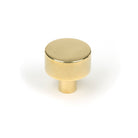 Aged Brass Kelso Cabinet Knob - 25mm (No rose) | From The Anvil-Cabinet Knobs-Yester Home