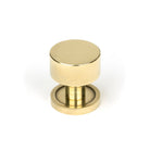Aged Brass Kelso Cabinet Knob - 25mm (Plain) | From The Anvil-Cabinet Knobs-Yester Home