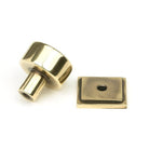 Aged Brass Kelso Cabinet Knob - 25mm (Square) | From The Anvil-Cabinet Knobs-Yester Home