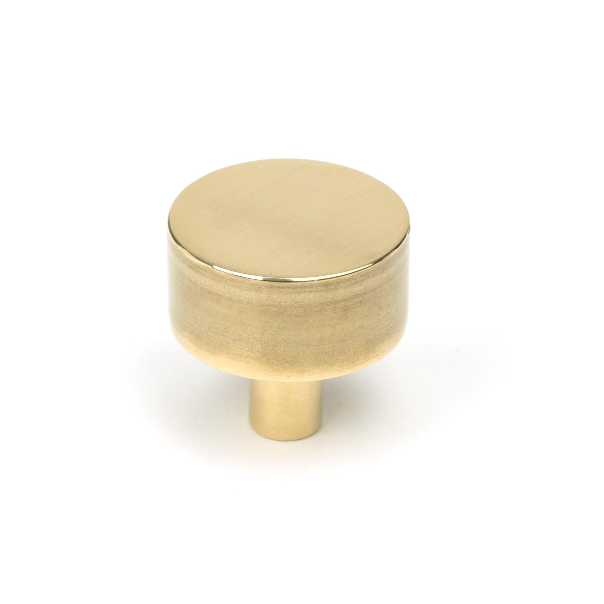 Aged Brass Kelso Cabinet Knob - 32mm (No rose) | From The Anvil - Cabinet Knobs - From The Anvil - Yester Home
