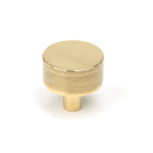 Aged Brass Kelso Cabinet Knob - 32mm (No rose) | From The Anvil-Cabinet Knobs-Yester Home