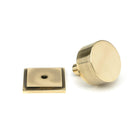 Aged Brass Kelso Cabinet Knob - 32mm (Square) | From The Anvil - Cabinet Knobs - From The Anvil - Yester Home