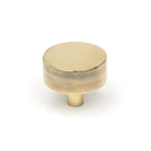 Aged Brass Kelso Cabinet Knob - 38mm (No rose) | From The Anvil-Cabinet Knobs-Yester Home