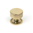 Aged Brass Kelso Cabinet Knob - 38mm (Plain) | From The Anvil - Cabinet Knobs - From The Anvil - Yester Home