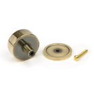 Aged Brass Kelso Cabinet Knob - 38mm (Plain) | From The Anvil-Cabinet Knobs-Yester Home