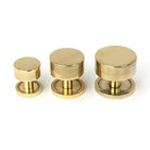 Aged Brass Kelso Cabinet Knob - 38mm (Plain) | From The Anvil-Cabinet Knobs-Yester Home