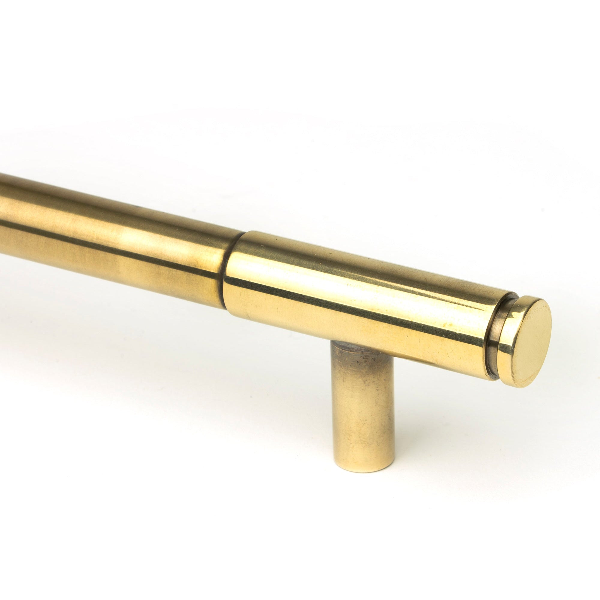 Aged Brass Kelso Pull Handle - Medium | From The Anvil-Pull Handles-Yester Home