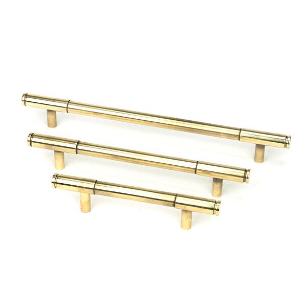 Aged Brass Kelso Pull Handle - Medium | From The Anvil-Pull Handles-Yester Home
