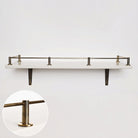 Knurled Gallery Shelf Rail | Aged Brass - Gallery Rails - Yester Home - Yester Home