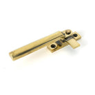 Aged Brass Locking Art Deco Fastener - LH - Locking Fasteners - From The Anvil - Yester Home