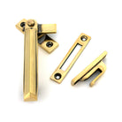 Aged Brass Locking Art Deco Fastener - LH - Locking Fasteners - From The Anvil - Yester Home
