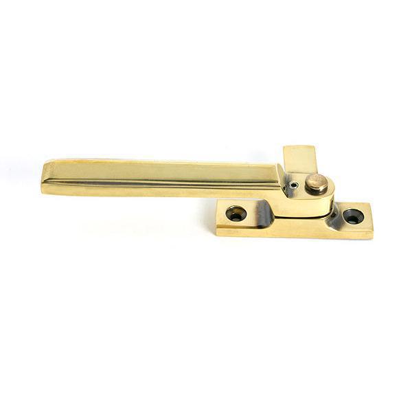 Aged Brass Locking Art Deco Fastener - RH - Locking Fasteners - From The Anvil - Yester Home