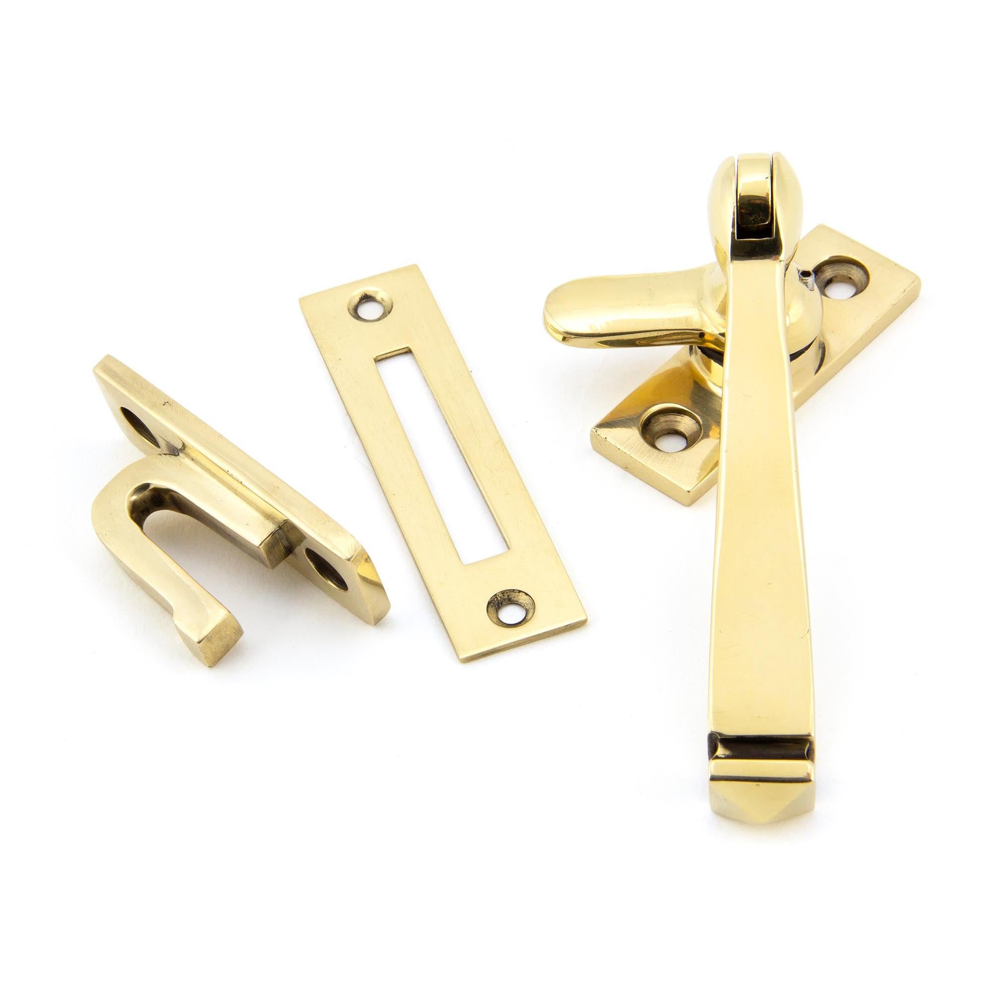 Aged Brass Locking Avon Fastener | From The Anvil - Locking Fasteners - From The Anvil - Yester Home
