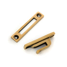 Aged Brass Locking Brompton Fastener – LH - Locking Fasteners - From The Anvil - Yester Home