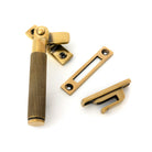 Aged Brass Locking Brompton Fastener – LH - Locking Fasteners - From The Anvil - Yester Home