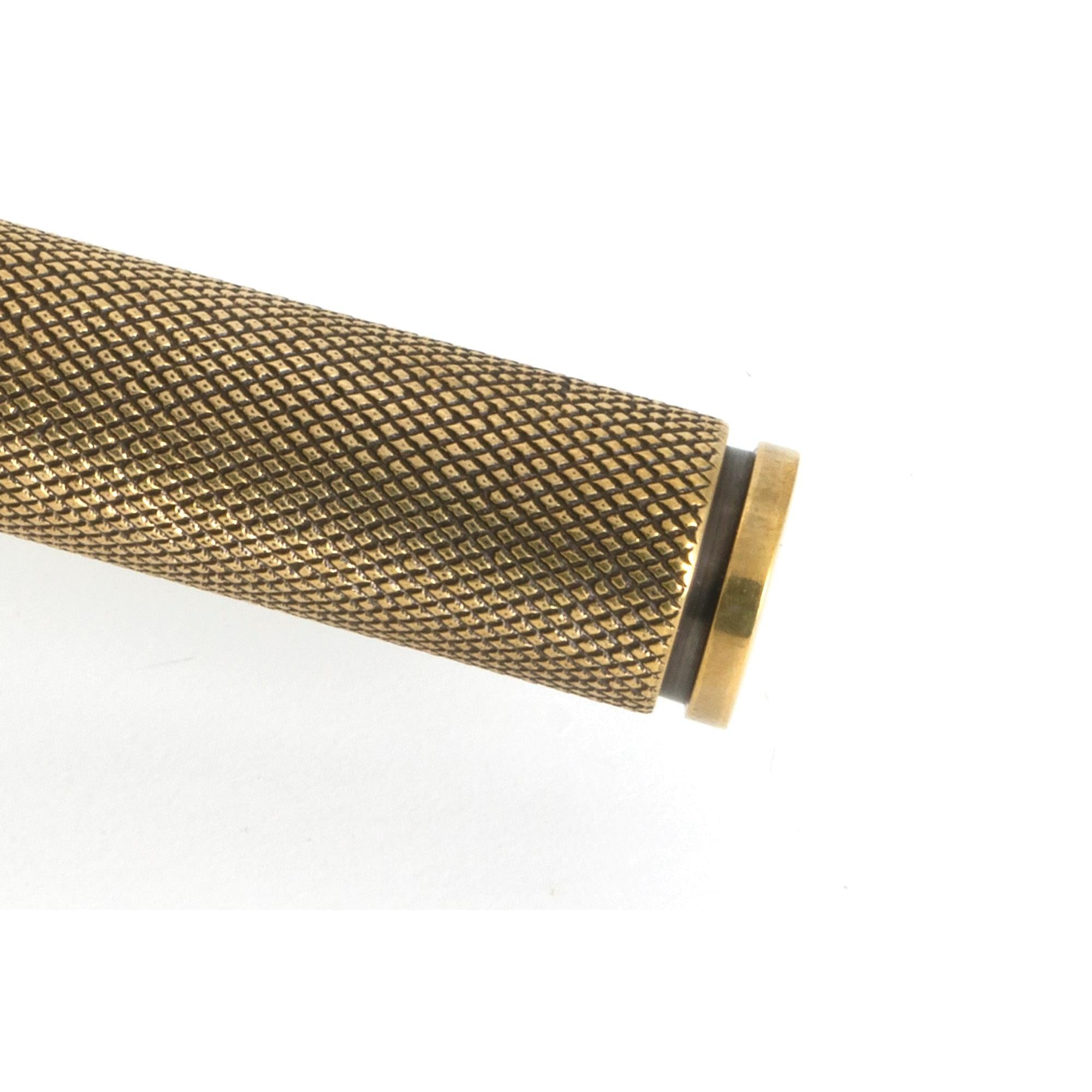 Aged Brass Locking Brompton Fastener – RH - Locking Fasteners - From The Anvil - Yester Home
