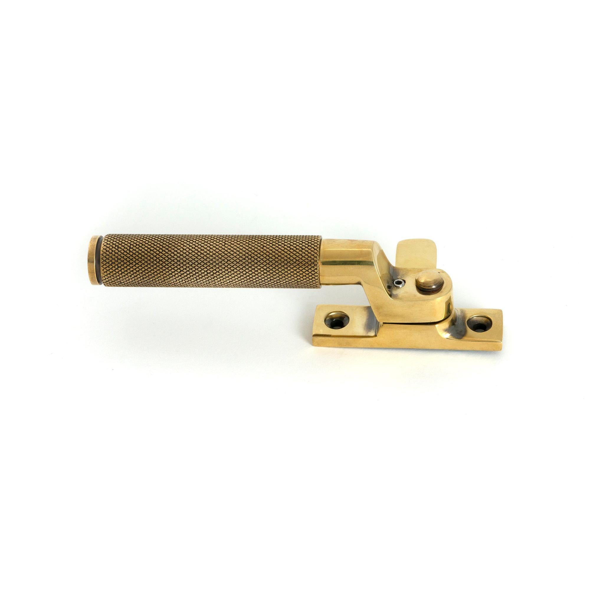Aged Brass Locking Brompton Fastener – RH - Locking Fasteners - From The Anvil - Yester Home