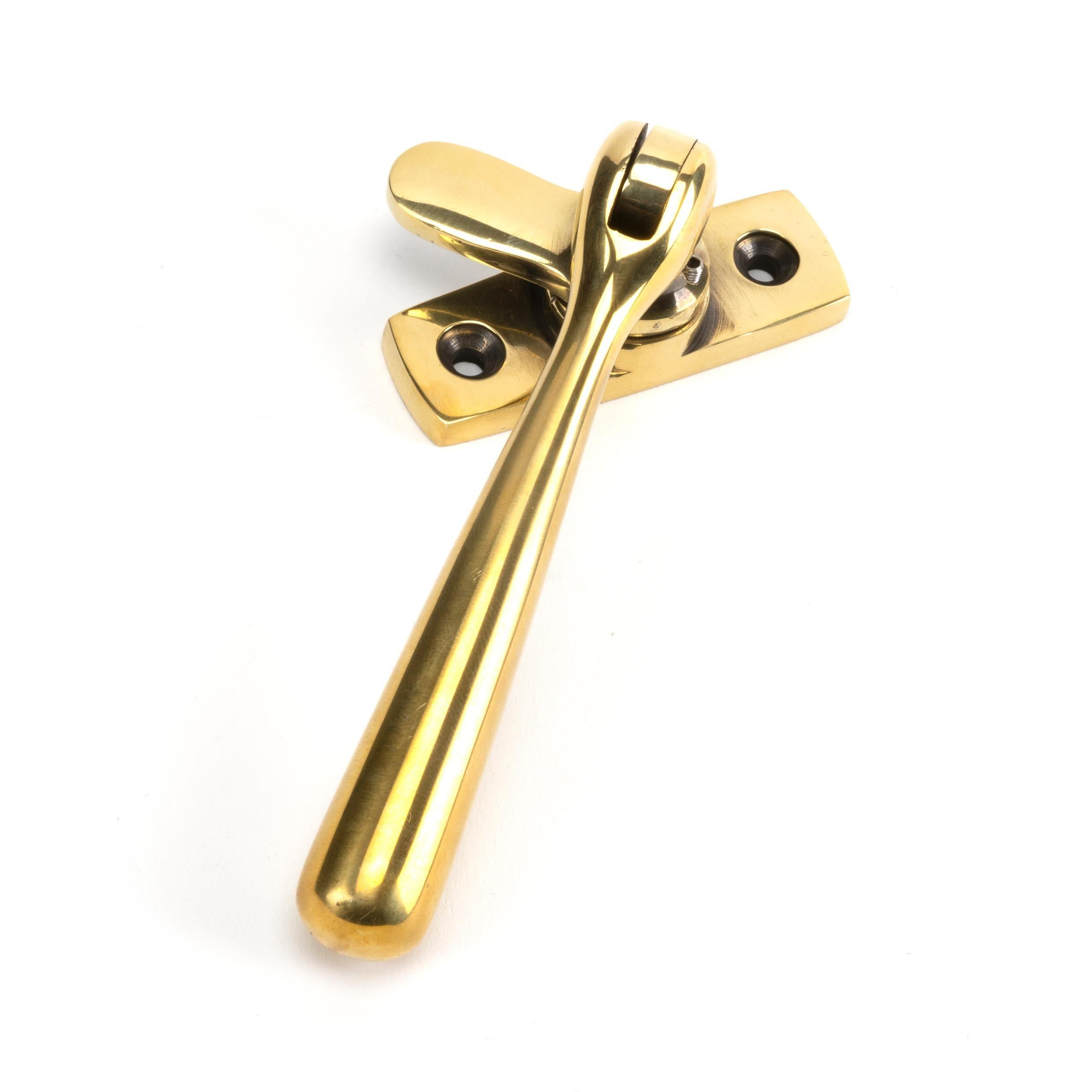 Aged Brass Locking Newbury Fastener | From The Anvil - Locking Fasteners - From The Anvil - Yester Home