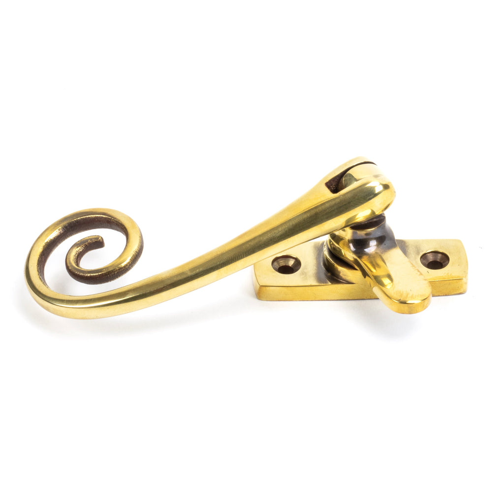 Aged Brass Monkeytail Fastener | From The Anvil