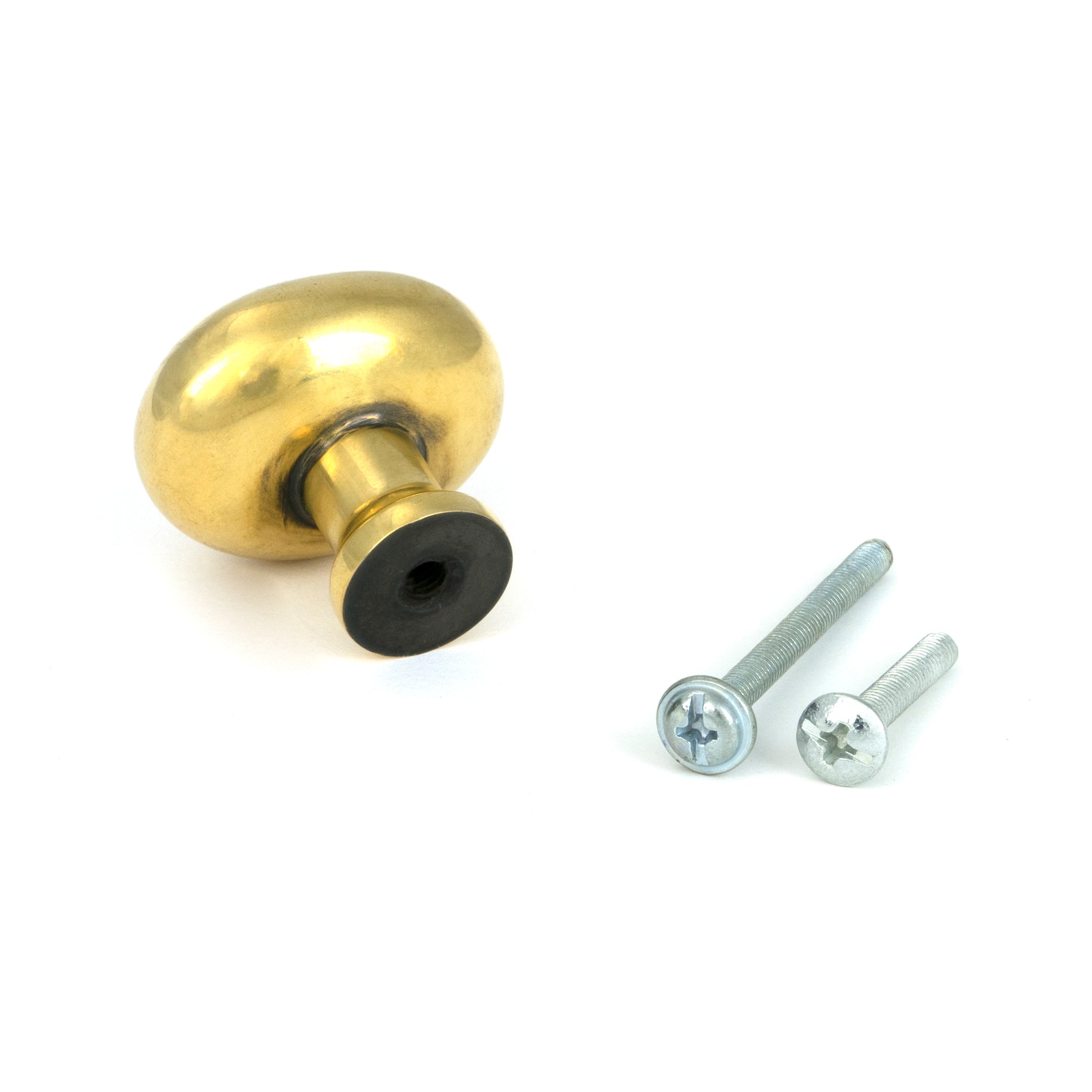 Aged Brass Moore Cabinet Knob - 32mm - Cabinet Knobs - From The Anvil - Yester Home