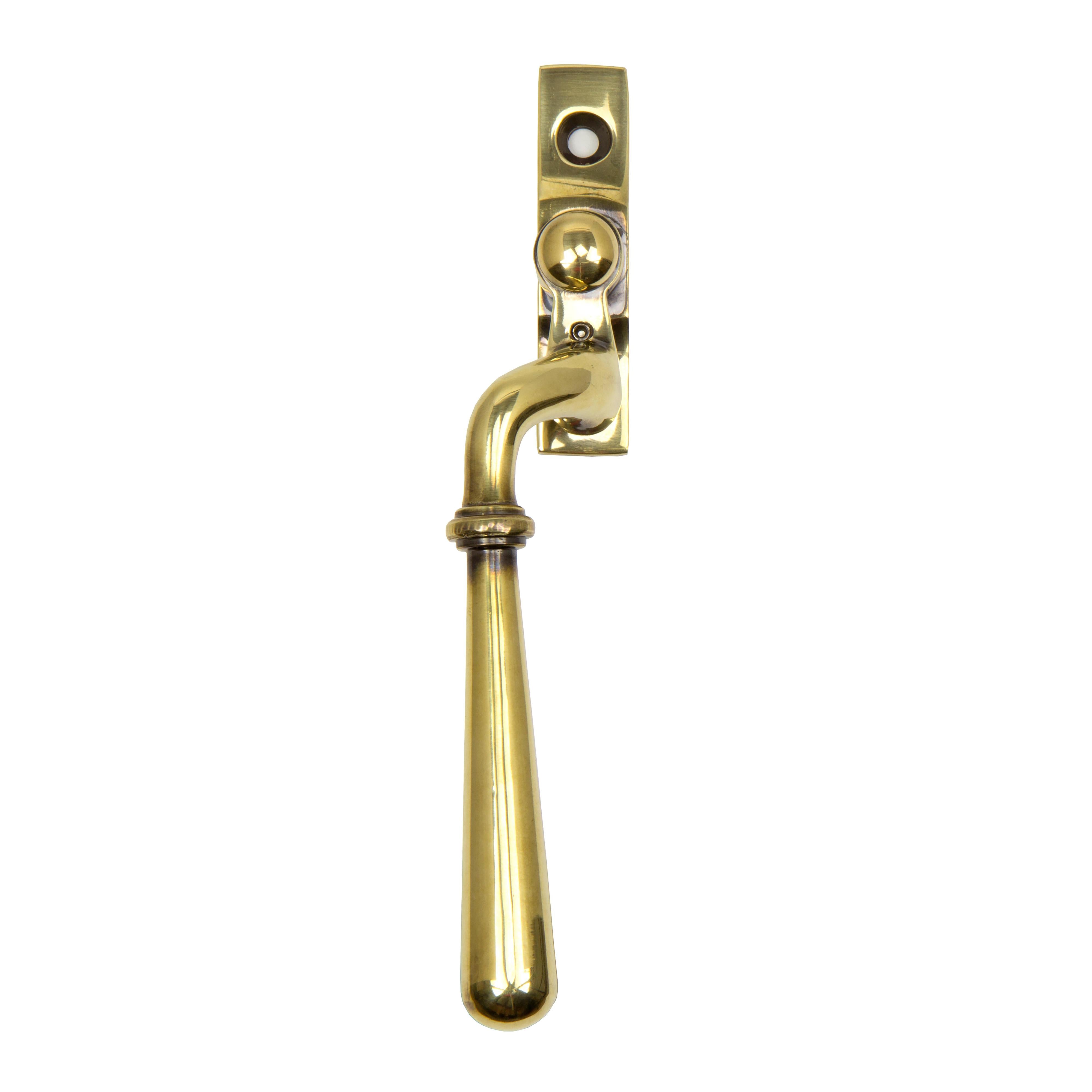 Aged Brass Newbury Espag - LH | From The Anvil - Espag. Fasteners - From The Anvil - Yester Home