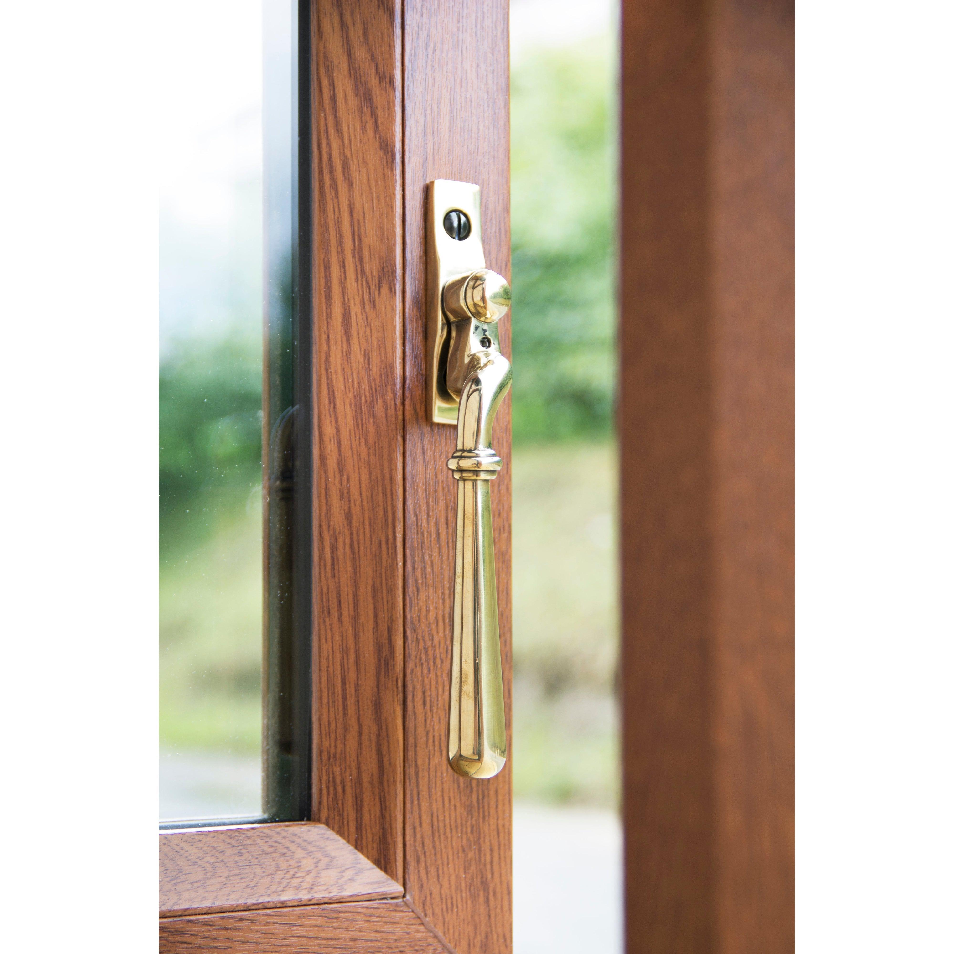 Aged Brass Newbury Espag - LH | From The Anvil-Espag. Fasteners-Yester Home