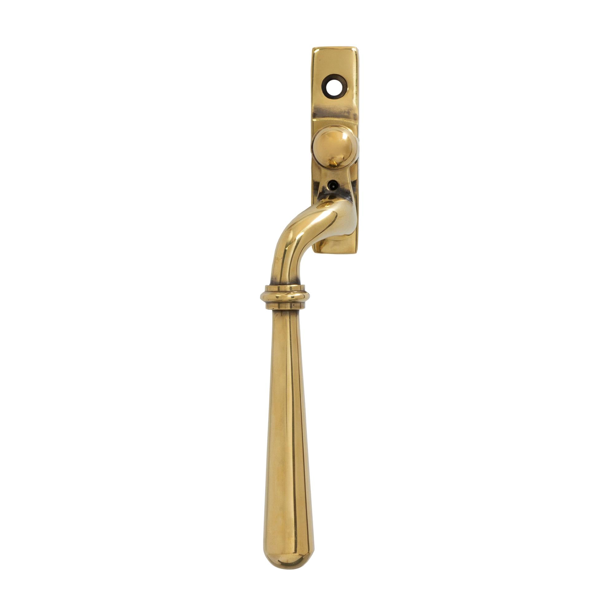 Aged Brass Newbury Espag - LH | From The Anvil - Espag. Fasteners - From The Anvil - Yester Home