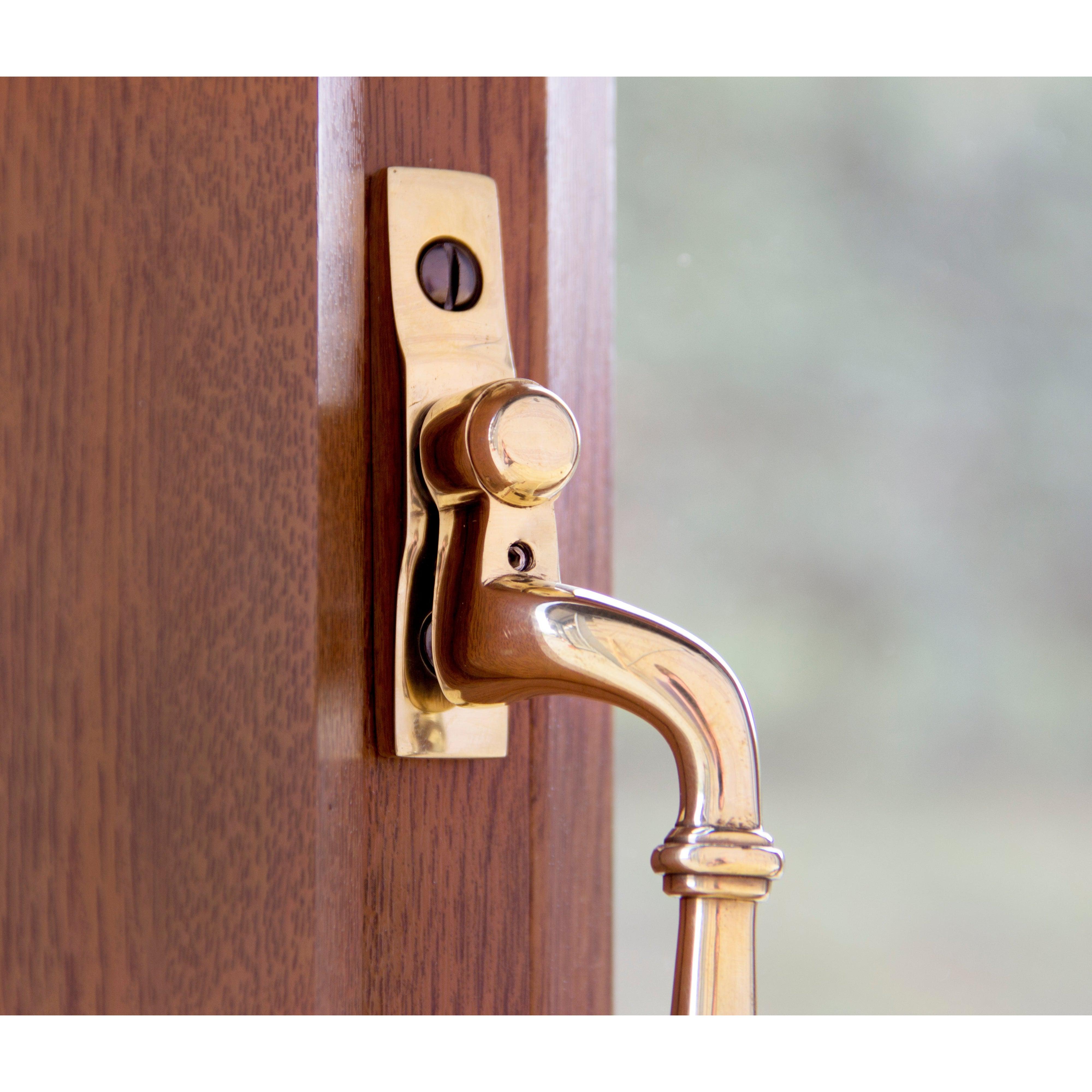 Aged Brass Newbury Espag - RH | From The Anvil-Espag. Fasteners-Yester Home