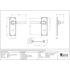 Aged Brass Newbury Lever Bathroom Set | From The Anvil - Lever Bathroom - From The Anvil - Yester Home