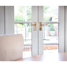 Aged Brass Newbury Lever Latch Set | From The Anvil-Lever Latch-Yester Home