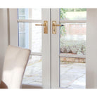 Aged Brass Newbury Lever Latch Set | From The Anvil-Lever Latch-Yester Home