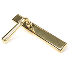 Aged Brass Newbury Slimline Lever Latch Set | From The Anvil - Espagnolette - From The Anvil - Yester Home