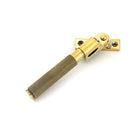 Aged Brass Night-Vent Locking Brompton Fastener - Night-Vent Fasteners - From The Anvil - Yester Home