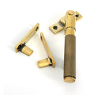 Aged Brass Night-Vent Locking Brompton Fastener - Night-Vent Fasteners - From The Anvil - Yester Home